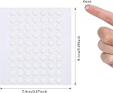 JANYUN 560 Pcs Double Sided Sticky Dots 6mm Clear Removable Putty view 2