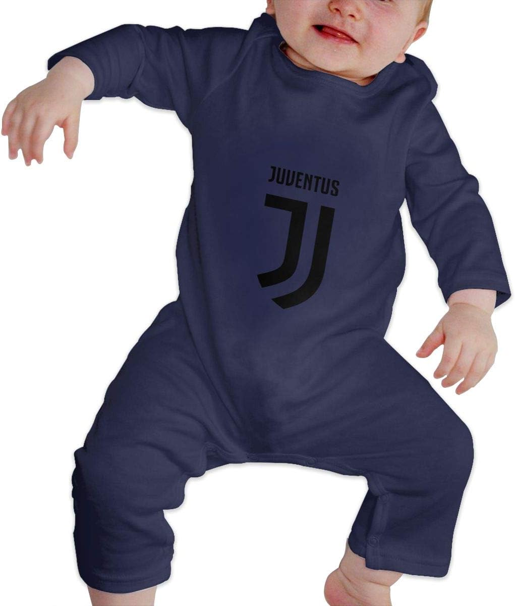 JCZZ Juventus Baby Jumpsuit Cotton Baby Crawl Suit Long Sleeve Bodysuit