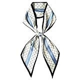 Silk Head Scarf for Hair Fashion Headwrap for Women