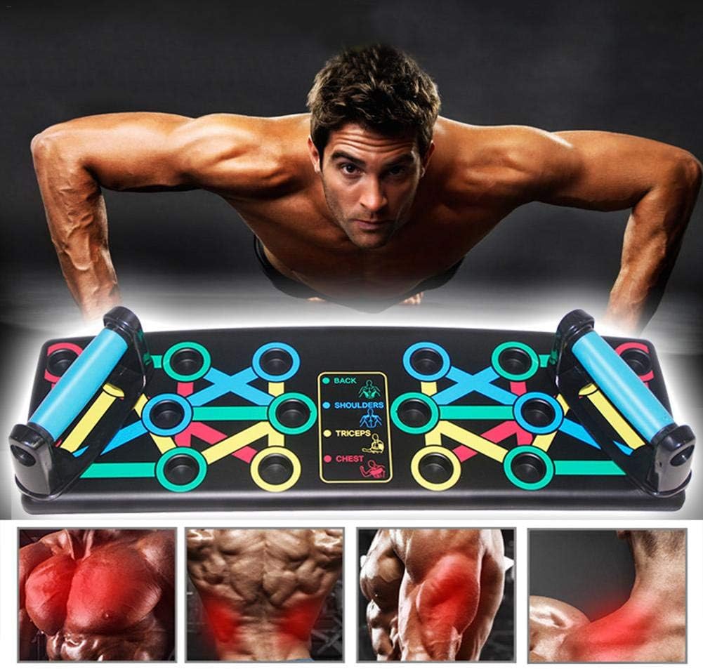 ditional 14-in-1 Pushup Stands, Innovative Training System, Non-Slip Push-up Bars, Hand Stands, Multi-Function Push-up Stands Fitness Exercise Tools Natural