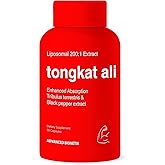 Advanced Bionetix Liposomal Longjack Tongkat Ali Extract Capsules | Powerful Pure Extract | Strength, Drive, Performance &amp; Muscle Mass