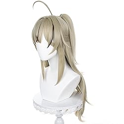 maysuwell Anime Cosplay Wigs Long Brown Straight