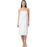 APPEARUS Women's Waffle Spa Bath Wrap - One Size (Fits S–L) - Lightweight, Quick-Dry Adjustable Towel Wrap with Snaps for Spa, Gym, Shower, and Travel