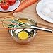 Set of 3 Stainless Steel & Silicone Whisk 8