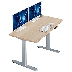 VIVO Electric 43 x 24 in Standing Desk, Memory