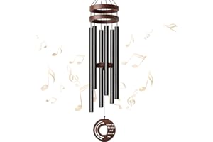 GROVIND 37 Inches Large Wind Chimes for Outside Clearance Deep Tone, Memorial Wind Chime for Loss of a Loved one, Gift for Mother Father Unisex, Sympathy Wind Chimes Outdoor Decoration for Garden, Patio