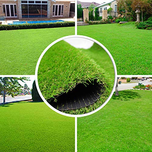 Artificial Grass Turf Realistic Fake Grass Synthetic Thick Lawn Grass