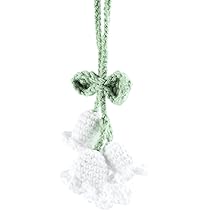 Lily of Valley Lamp, Crochet Artificial Flowers with Night Lights