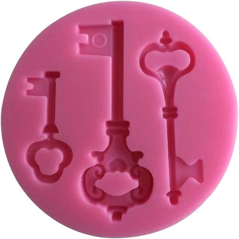 Karen Baking Musical Instruments Shaped 3D Silicone Decorating Chocolate Cake Mould Fondant Baking Tool Pink
