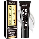 Temporary Instant Eye Tightener Cream – 30 ML Under Eye Cream for Men & Women, Helps Improve the Appearance of Dark Circles, Puffiness & Fine Lines, Anti-Aging & Firming, Mild Hydrating Formula,1PACK
