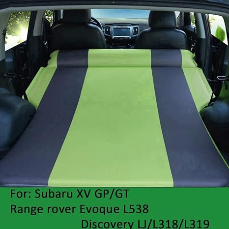 Amazon Co Jp Qccqc に適しスバルxvレンジローバーエヴォックディスカバリー自動インフレータブルベッド折りたたみ式トランクトラベルクッションgp Gt L538 Lj L318 L319エアマットレス 緑 灰色 T1 ホーム キッチン