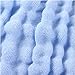 TotMart Muslin Cotton Washcloths, Extra Absorbent, Blue, 3 Pack