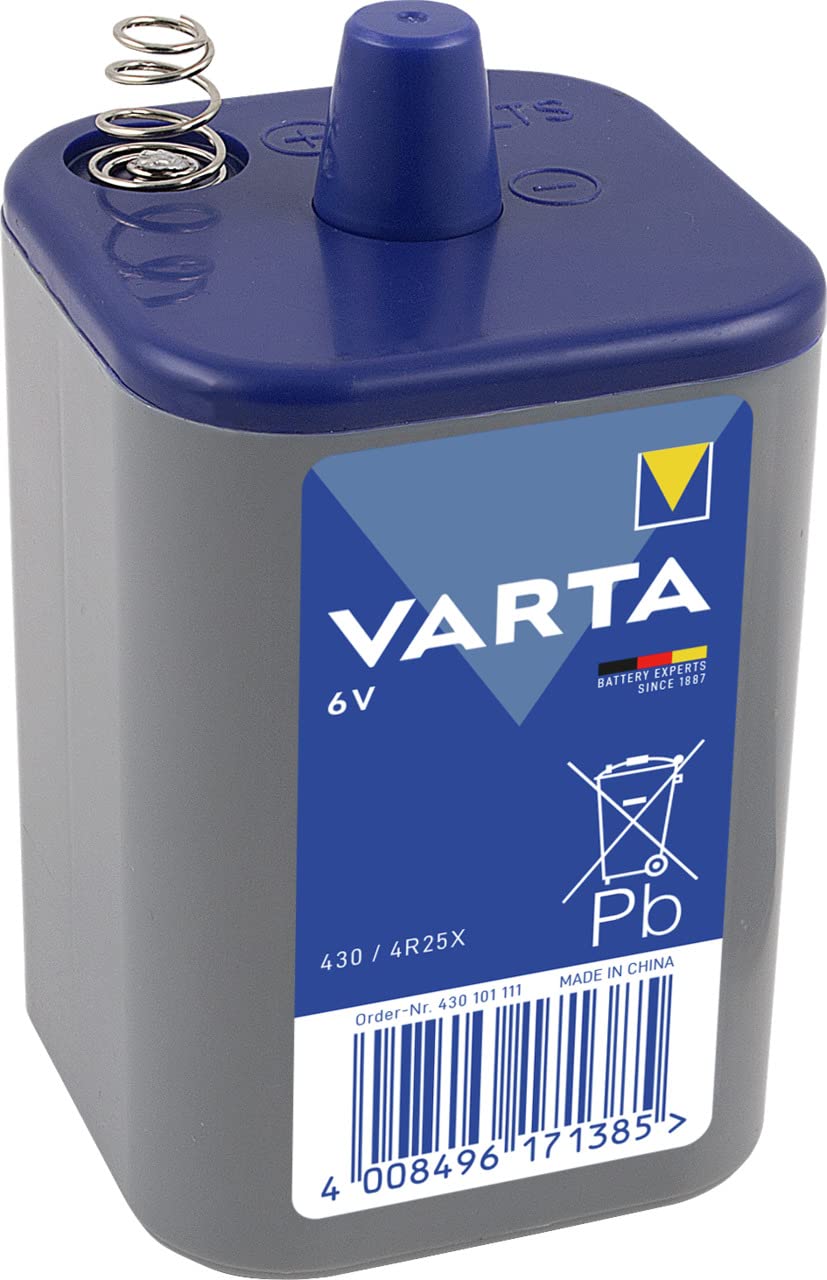 VARTA V430 LONGLIFE 4R25X light disposable batteries, main application in security devices, e.g. alarm systems, permanent light lamps or flashing lamps
