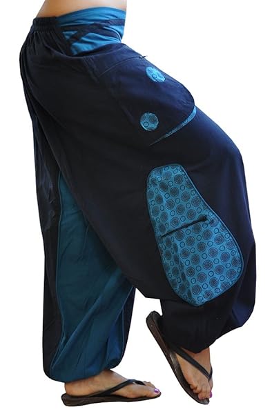 virblatt – GOA Haremshose Damen und Herren GOA Hose und Kleidung - Quirlig