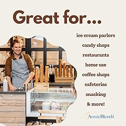 AussieBlends Waffle Ice Cream Cones Bulk For Soft