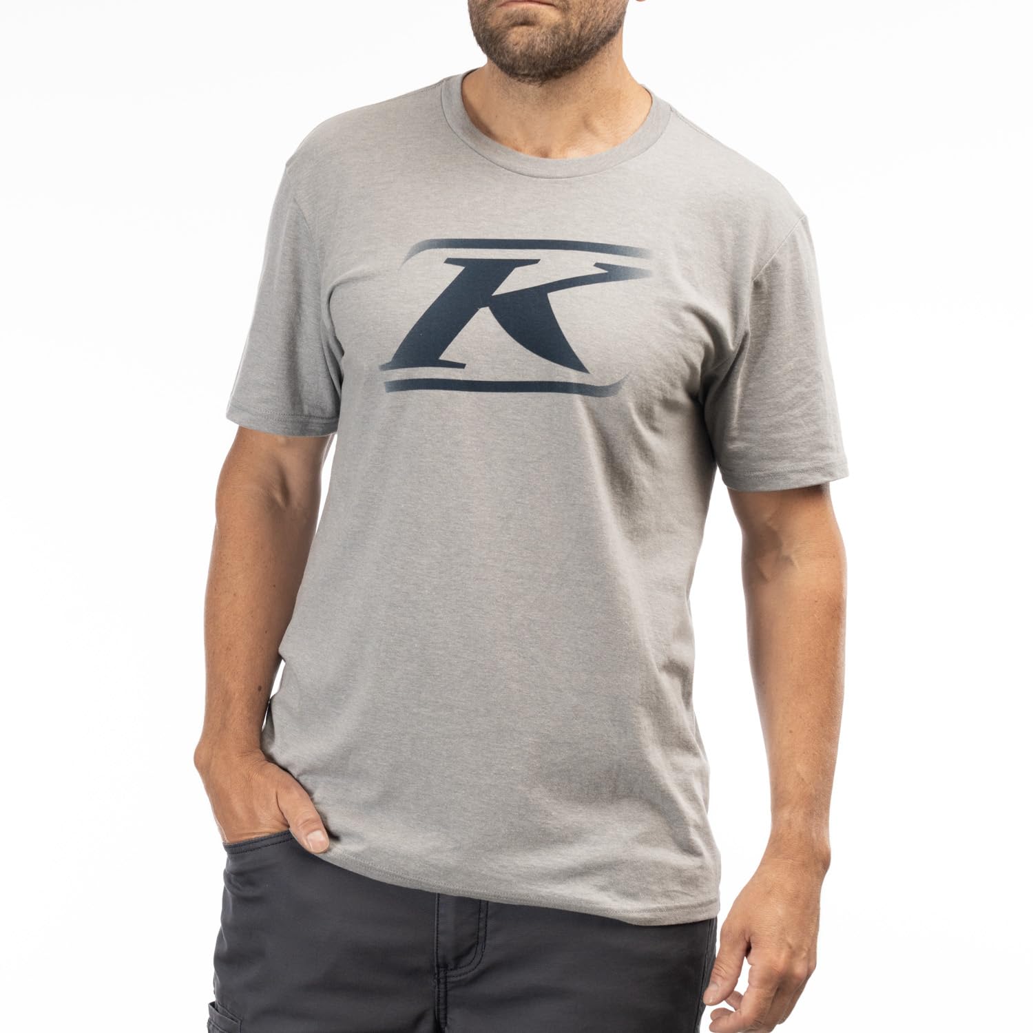 KLIM Men's Drift Tri-Blend Short Sleeve Tee Shirt