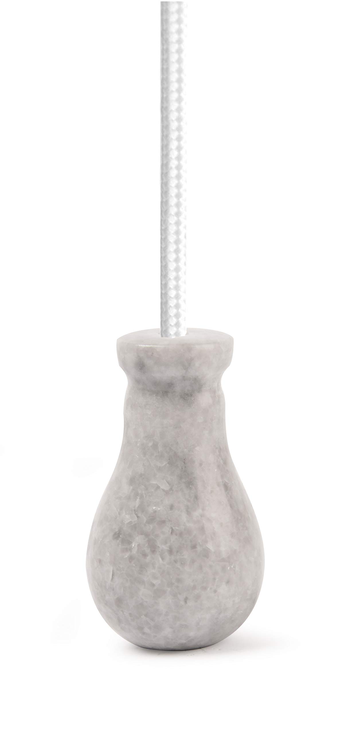 British Fossils 2" Himalayan Marble Light Pull - Grey Marble — image 1
