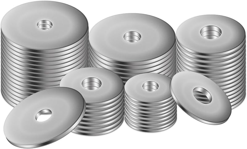 VARHHUXHA M5 Washers 304 Stainless Steel 50 Pcs Flat Repair Washers