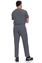 Hey Collection Men Stretch Scrubs Set V-Neck Scrub