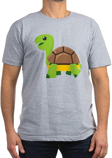 Amazon.com: CafePress Turtle Men's Fitted T Shirt (Dark) Men's Fitted T-Shirt, Stylish Printed 