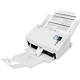 Visioneer Patriot PD45 Scanner, USB Duplex Office Document Scanner for PC, 50 PPM, Sheetfed 100 Page Automatic Document Feeder (ADF), White