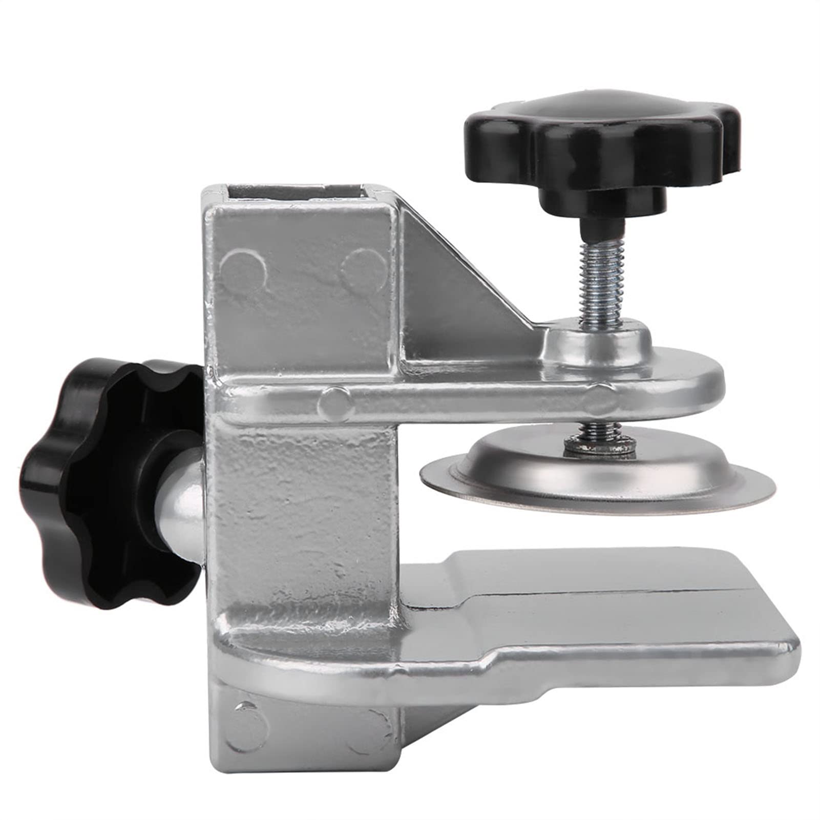 Pet Grooming Table Arm Clamp, Aluminum Adjustable Clip Holder Aid Accessory Hair Dryer Clip to Any Grooming Table for Large and Small Dogs Cats Pets (Inner diameter 2.3 * 2.3cm)