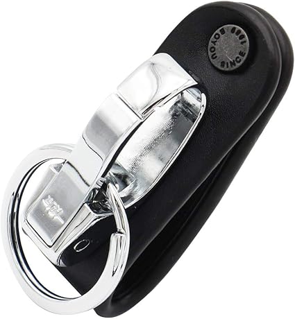 Amazon Tendo ベルトに装着 ステンレススチール キーホルダー ベルトキーホルダー 車の鍵 家の鍵 紛失防止 本革 牛革 スクリーンプロテクター 通販