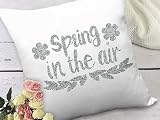 Lya Vinyl Glitter Silver Heat Transfer Vinyl 12 x 5ft HTV for Cricut Silhouette view 4