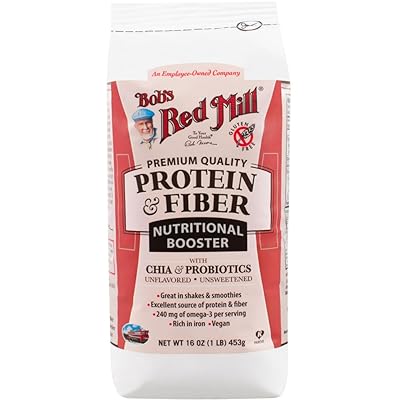 Bob's Red Mill Protein &amp; Fiber Nutritional Booster, 16-ounce (Package May Vary)