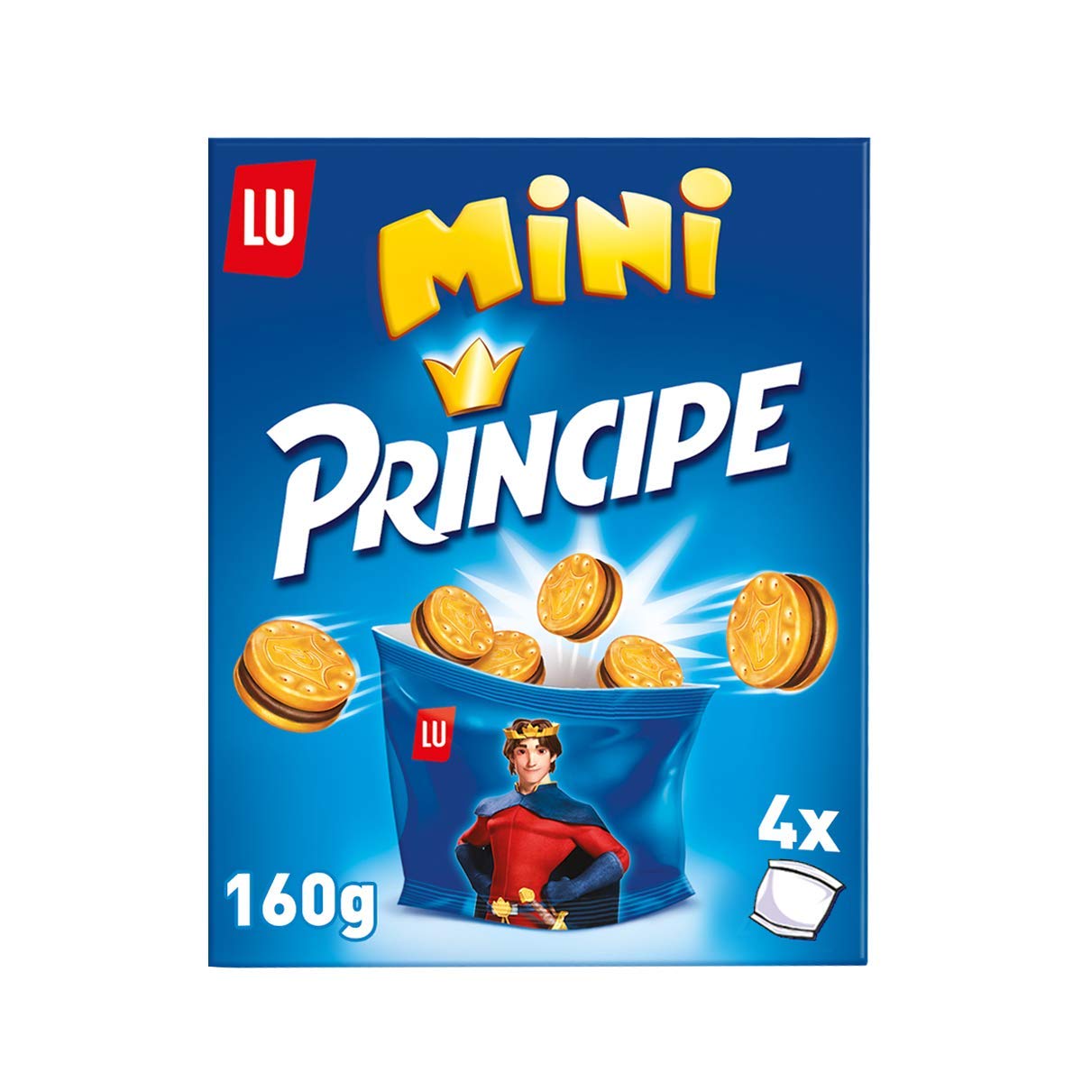 2 cartones de galletas Mini Principe 2x