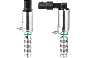 TINJO Intake & Exhaust Engine Variable Valve Timing (VVT) Solenoid Replacement for Hyundai Elantra Kona Sonata Hybrid Tucson, Oil Control VVT Valve Engine Replace OE 24375-2E100 & 24355-2E100