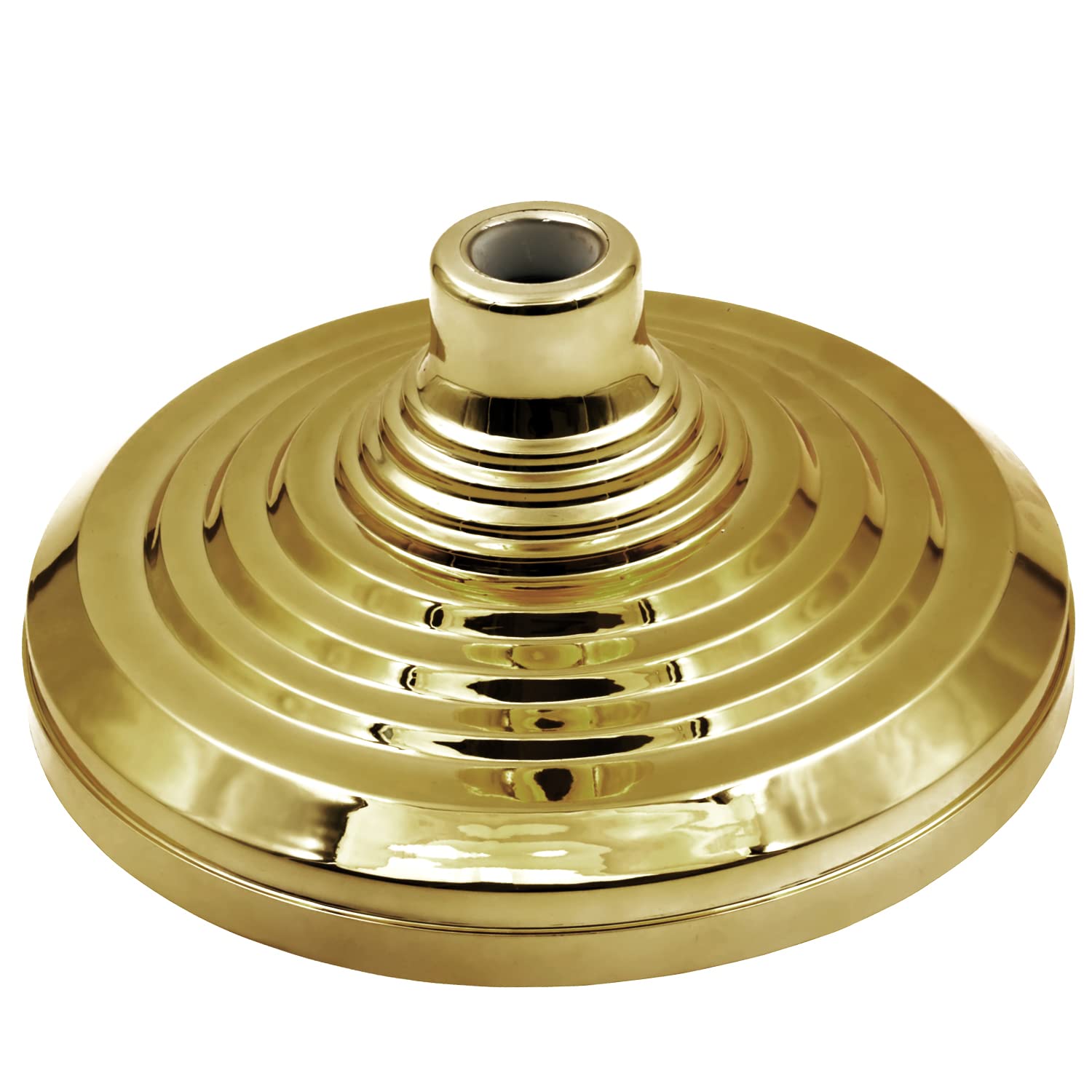 Photo 1 of ANLEY Floor Stand Base For Indoor Flagpoles, Compatible with 1.3 Inch, 1.1 Inch and 0.9 Inch Diameter Flag Pole - Gold