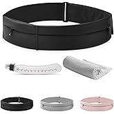 Ultimate Running Belt for Women and Men, Water Proof Running Belts Fanny Pack with Water Bottle, Slim Running Bag Belts with Phone Holder Bottle Holder Adjustable Fit for Runner (Medium)