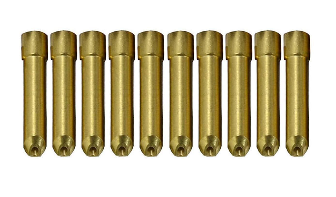 RIVERWELD TIG Short Wedge Collet 4C332GS 2.4mm Fit DB SR WP 17 18 26 TIG Welding Torch Pack of 10