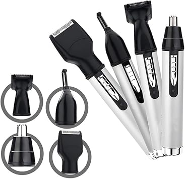 Amazon Com Electric Ear And Nose Hair Trimmer4 In 1 Nose Hair
