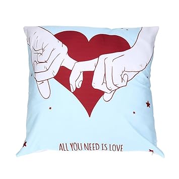 Amazon Com Valentine S Gift Polyester Soft Cushion Cover For