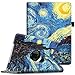 Fintie Rotating Case for iPad Mini 4-360 Degree Rotating Stand Case with Smart Cover Auto Sleep/Wake Feature for iPad Mini 4 (2015 Release), Starry Night