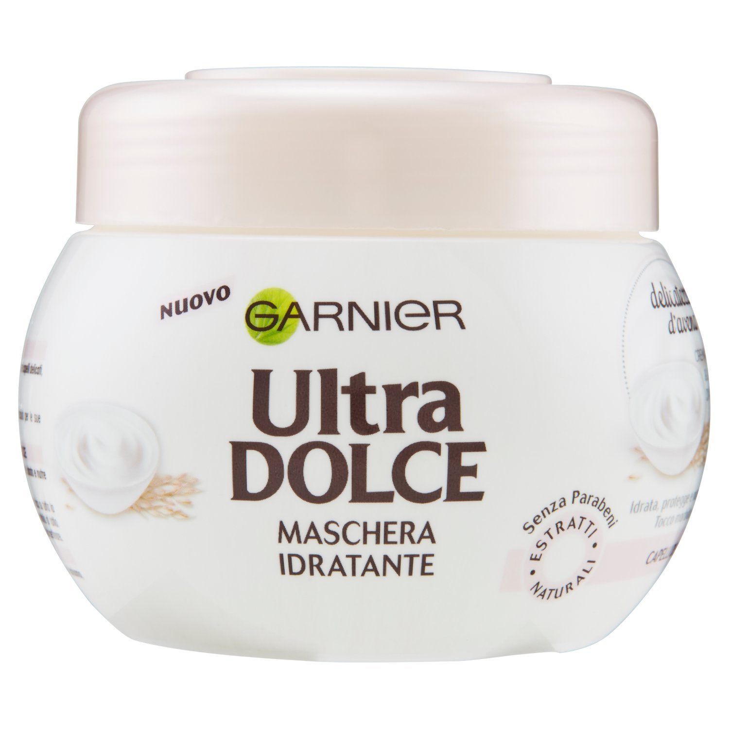 Garnier Ultra Dolce Oat Lightness Mask for Delicate Hair, 300 ml