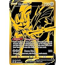 Pokemon - Zacian V - SWSH076 - Black Star Promo - Black & Gold
