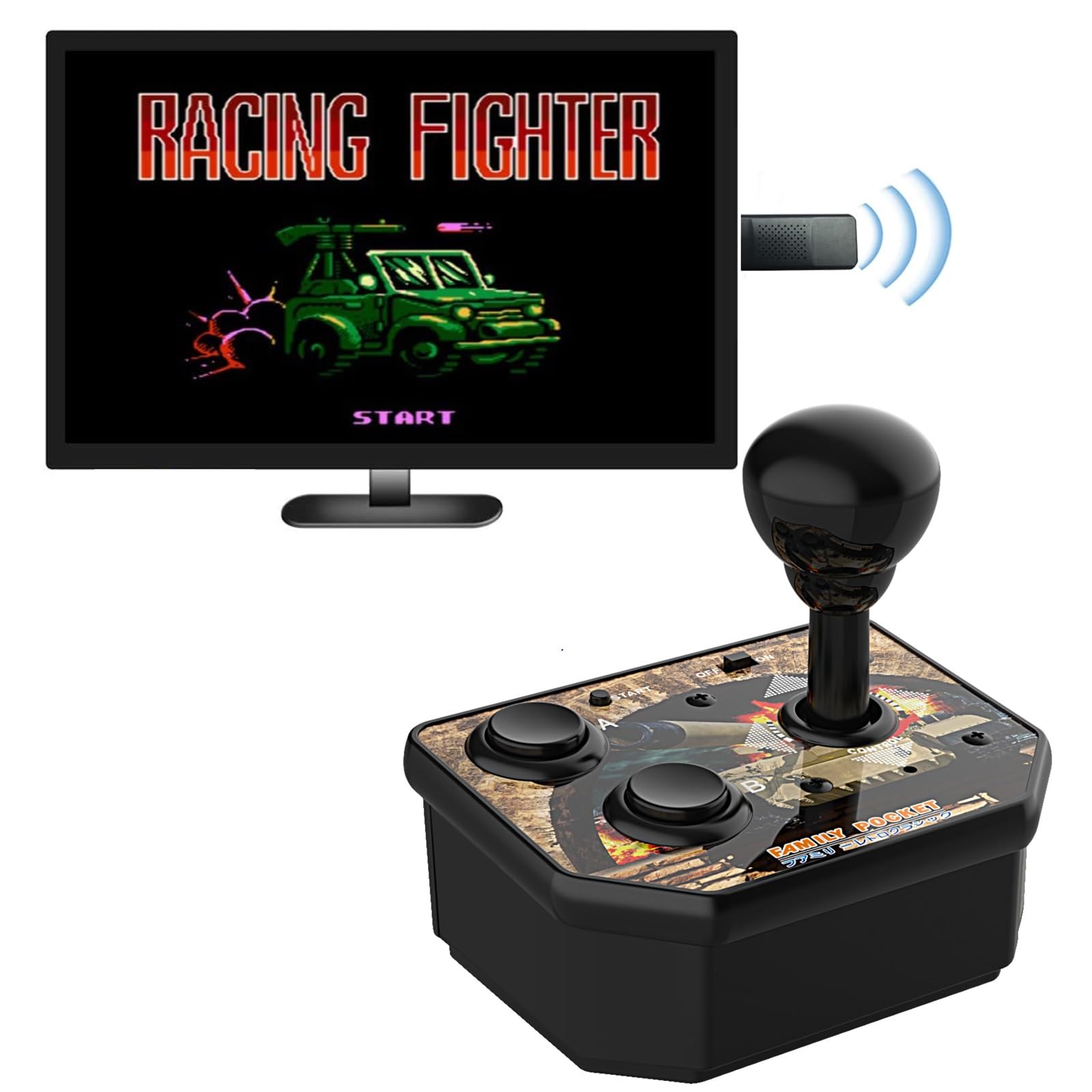 Photo 1 of Retro Gaming Console: Classic Games, Mini Handheld Game Console, Built-in 20 + Plug-and-Play Retro Video Games | Wireless Joysticks, HD 4K Output