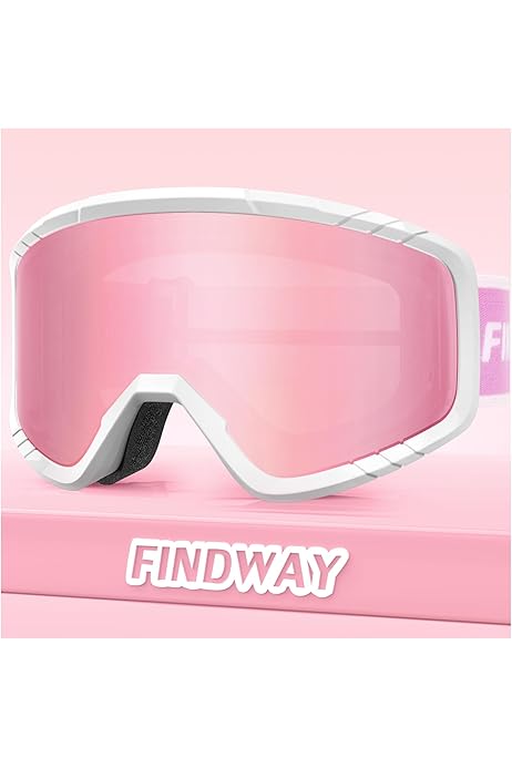 Dji Goggles REVO Kids Ski Goggles Anti-Fog Spherical Lens (Ages