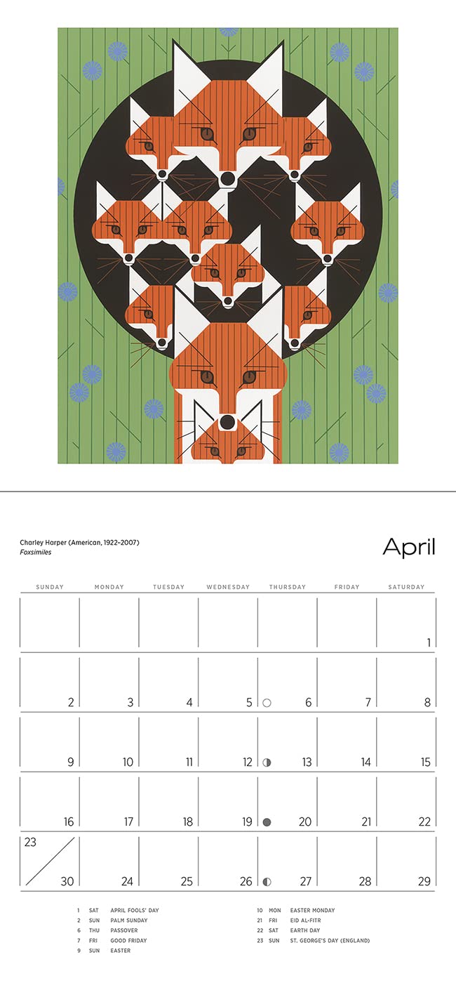 Charley Harper Calendar 2023 Charley Harper 2023 Mini Wall Calendar: Charley Harper: 9781087504018:  Amazon.com: Books
