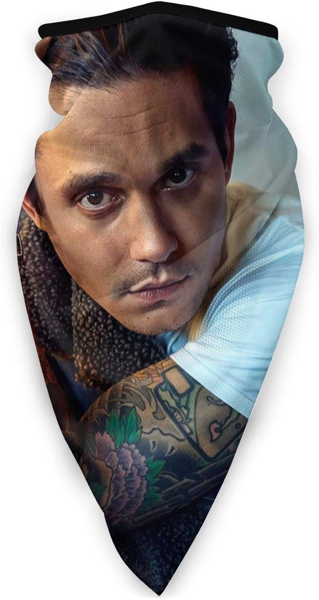 John Mayer Face Cover Fashion Windproof Sports Mask Multifunction Bandana Headwear Tube Mask Outdoor Balaclava Black