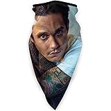 John Mayer Face Cover Fashion Windproof Sports Mask Multifunction Bandana Headwear Tube Mask Outdoor Balaclava Black