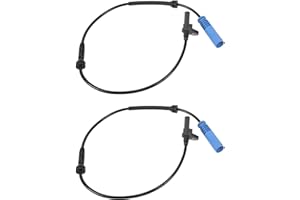 HOFQDD 2Pcs ABS Wheel Speed Sensor Front Left&Right Fit for BMW 325i 325xi 328i 328xi 330i 330xi 335i 335xi 34526764858