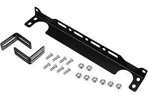 ACROPIX Universal Oil Cooler Mounting Bracket Kit 330mm Aluminum Alloy Engine Oil Cooler Radiator Adapter Kit Oil Cooler Brac