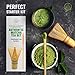 Verve leaf Bamboo Matcha Making Set - Chasen and Chashaku - Makes Deliciously Frothy and Creamy Matcha - Quality Handmade Natural Bamboo Will Transport You Into The Authentic Matcha Zen Zone
