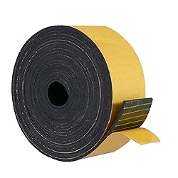 TORRAMI Adhesive Solid Neoprene Rubber Strips 1/16