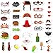 FRIDAY NIGHT Thanksgiving Day Friendsgiving Turkey Photo Booth Props Kit for Autumn Party Decorations Supplies(38 Cutouts)