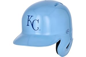 SPORTS MEMORABILIA Kansas City Royals Rawlings Alternative Chrome Mini Batting Helmet - Fanatics Exclusive - MLB Mini Helmets